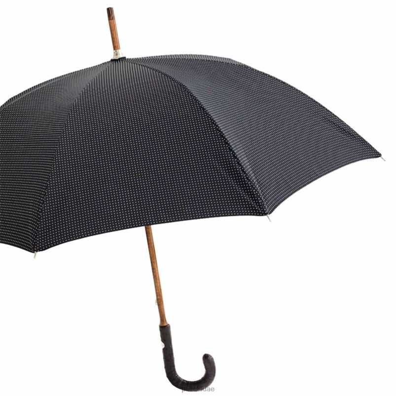 مظلة | 142 pto cn1 s - مظلة بونتو بيانكو، مقبض من جلد النعام PASOTTI Z446V108